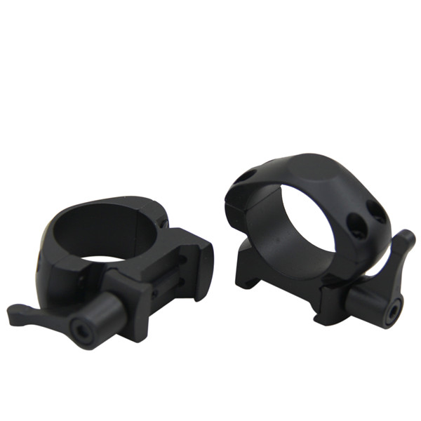 RED A Pair 25.4mm / 1 Inch Scope Ring Picatinny weaver Rail Mount – TACFUN